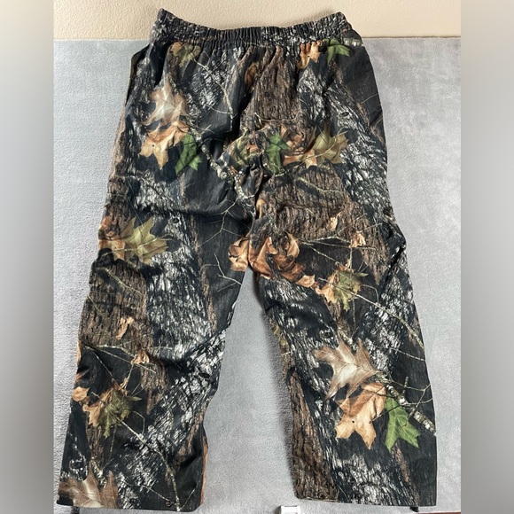 Mossy Oak Break Up Camo Hunting Pants Men’s 2XL 40-42 Waist x 29 Soft Feel Poly - Picture 15 of 15